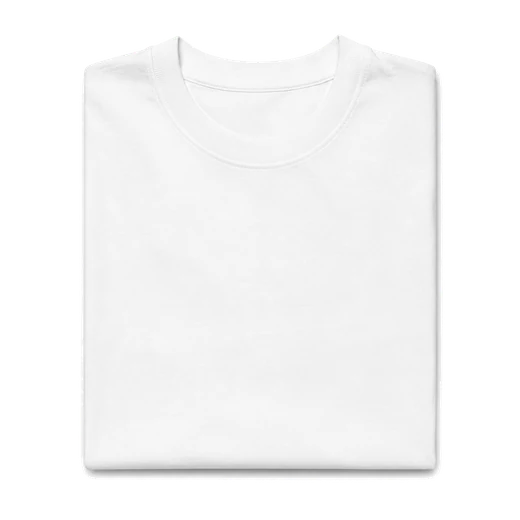 White cotton t-shirt